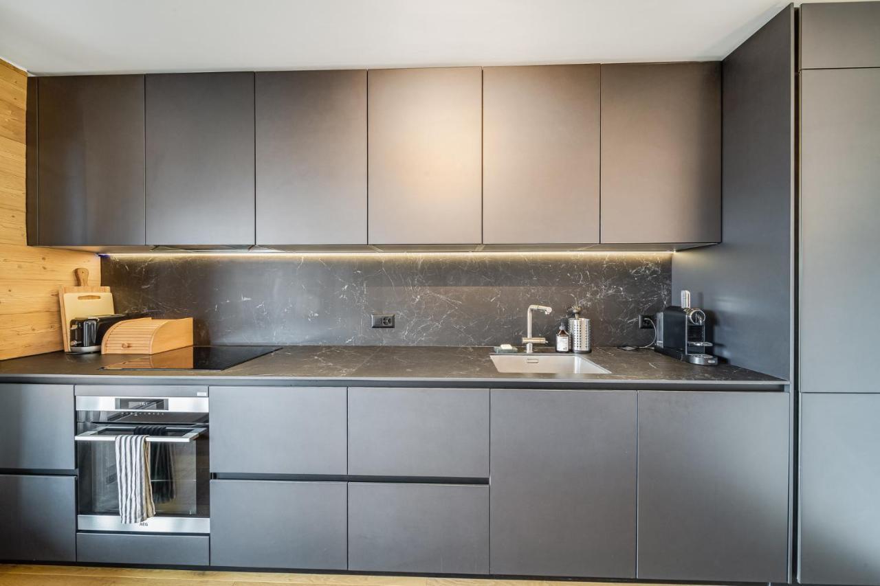 In The Heart Of Crans, Fireplace And Parking 외부 사진