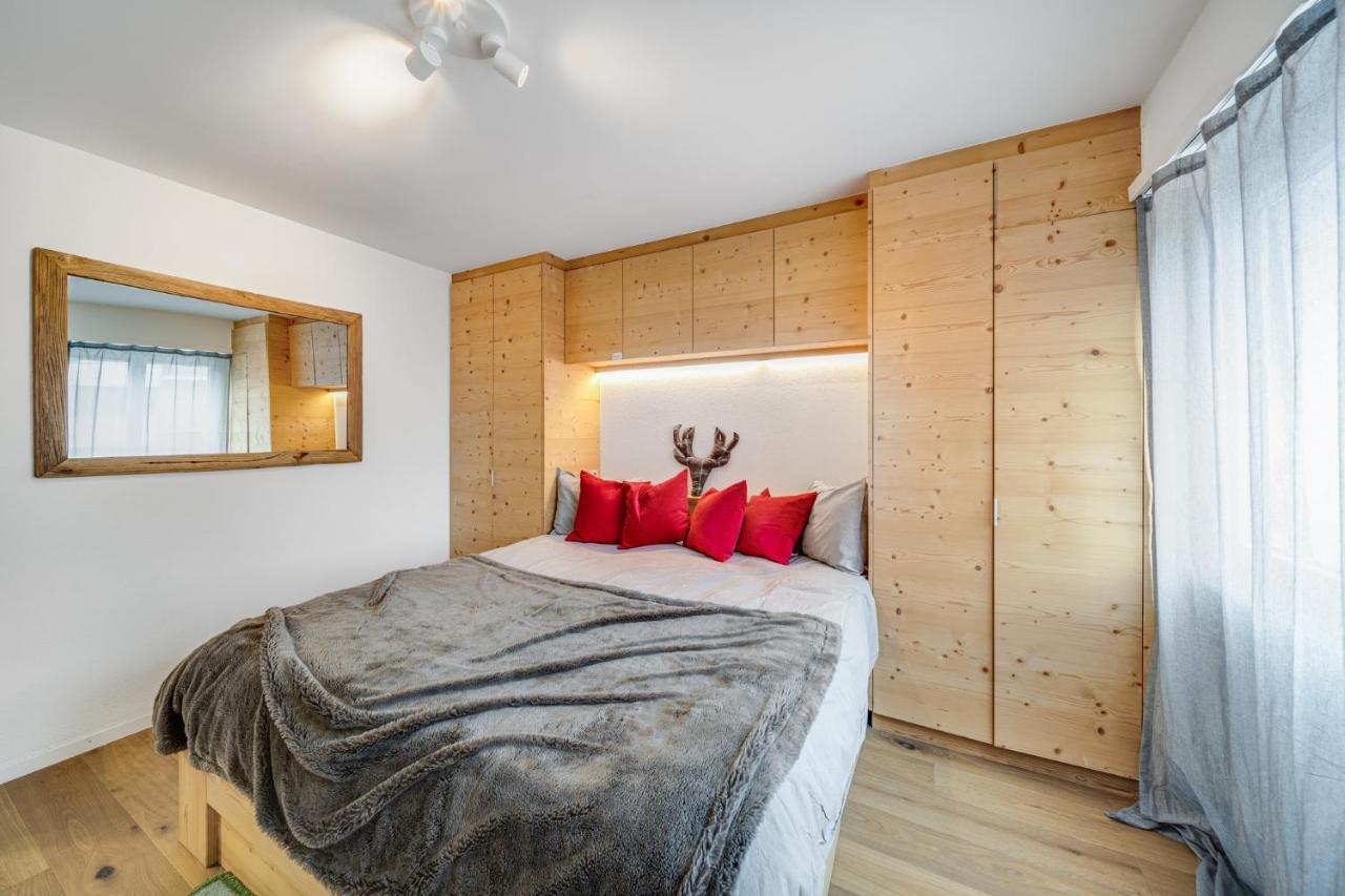 In The Heart Of Crans, Fireplace And Parking 외부 사진